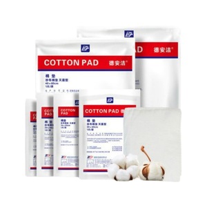 Compresas de gasa médicas estériles de algodón Zhende, apósitos desechables para uso sanitario - Product Image 3