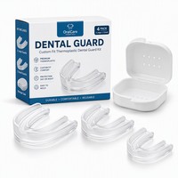 Protège-dents thermoplastique anti-ronflement pour usage nocturne, attelle dentaire pour le ronflement, le grincement des dents et la protection contre le bruxisme