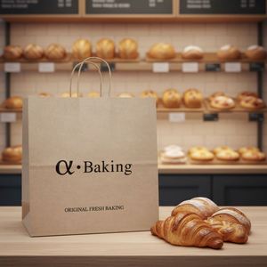 Bolsas de Papel con Logotipo Personalizado al por Mayor, Bolsas de Regalo Negras y Marrones de Lujo con Asas, Empaque Ecológico y Duradero para Minoristas - Product Image 4