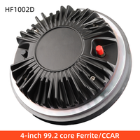 HF1002D Driver de compression magnétique aérospatial 100 noyaux 600W Max 8 Ohm 110dB en titane pour réparation de haut-parleur Line Array