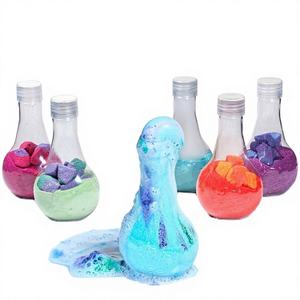 Bombas de Baño de Pulpa de Bambú con Aroma a Limón, Orgánicas, No Tóxicas, Divertidas y Científicas para Niños, Marca Personalizada - Product Image 4