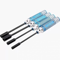 Jeu de tournevis hexagonaux Allen en acier à haute teneur en carbone épaissi, 4 pièces, 1,5/2,0/2,5/3,0 mm, pour la réparation d'avions, de drones FPV, de multirotors et d'UAV