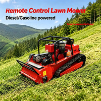 Robot tondeuse autonome industriel intelligent 1000 à propulsion intégrale - Pour la ferme avec coupe autonome de grandes surfaces, moteur 4 temps sans fil