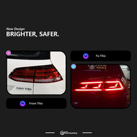 Feux de voiture pour Golf 7 Variant Feux arrière MK7 MK7.5 Golf 7.5 Alltrack Feux arrière LED Feux stop de coffre Signal dynamique Animation