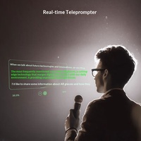 Lunettes intelligentes Meizu STARV MYVU AR avec contrôle tactile, charge Type-C, téléprompteur vocal, traduction simultanée en temps réel