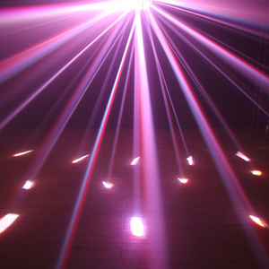 Luces LED <span class=keywords><strong>de</strong></span> Mariposa para Discoteca, Luces <span class=keywords><strong>de</strong></span> Haz LED <span class=keywords><strong>de</strong></span> Alta Gama <span class=keywords><strong>de</strong></span> 24 <span class=keywords><strong>W</strong></span> para Escenarios a Pequeña Escala - Product Image 5