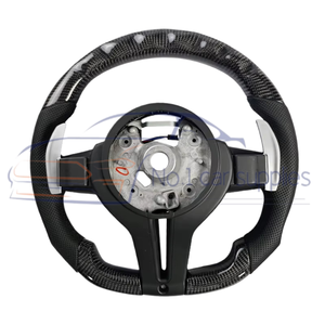 Volant sport en fibre de carbone modifié avec LED pour la série E F ZC-E90-T002-YD - Product Image 2