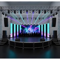 Pantalla LED de Aluminio Fundido a Presión P3.91 de Rápido Montaje y Desmontaje para Centros de Exposiciones, Escenarios de Eventos y Publicidad