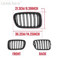 Grille de pare-chocs avant pour BMW X3 F25 2011 2012 2013 2014 SDrive18d XDrive20d XDrive28i XDrive30d XDrive35i Kit carrosserie Tuning