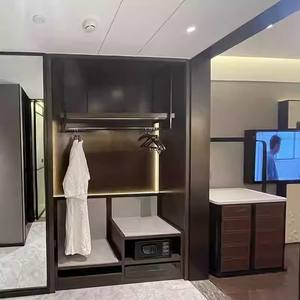 Fournisseur direct d'usine, mobilier commercial sur mesure et économique, ensemble complet de chambre à coucher pour hôtel, location d'appartements, Airbnb, maison d'hôtes - Product Image 5