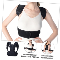 Correcteur de posture dorsal réglable Star pour hommes et femmes, ceinture de soutien respirante pour le haut du dos, stabilisateur de cyphose