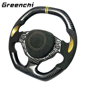 Venta Directa de Fábrica, <span class=keywords><strong>Volante</strong></span> Deportivo de Cuero Perforado y Fibra de Carbono para Nissan GTR 85, <span class=keywords><strong>Sin</strong></span> Airbag - Product Image 1