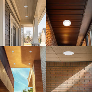 Éclairage encastré rond ETL à intensité variable, lumière LED à disque 5CCT, détecteur de mouvement, luminaires modernes - Product Image 3