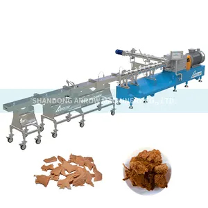Meat Analogues machine soya meat extrusion machine high moisture extruder for plant based meat