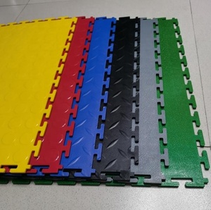 พื้นโรงงานแบบประกบกัน PVC ทนไฟ ดับไฟได้เองเพื่อความปลอดภัยตามมาตรฐานในสถานที่ทำงานอุตสาหกรรม - Product Image 5