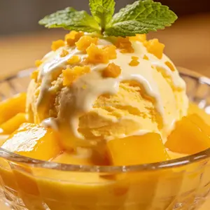 Mélange pour glace molle à la mangue |   Poudre de <span class=keywords><strong>crème</strong></span> <span class=keywords><strong>glacée</strong></span> <span class=keywords><strong>sans</strong></span> produits laitiers facile à utiliser pour les distributeurs automatiques et les magasins |   Vente en gros à faible MOQ - Product Image 5