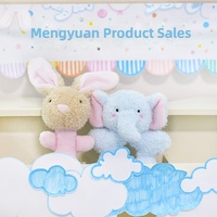 Juguete de Peluche para Perro con Sonido, Conejo y Elefante, Sonido BB, Compañero para Cachorros, Limpieza de Dientes Interactiva, 2 Diseños, 30g