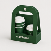 Boîte en papier jetable personnalisée avec logo pour emballage alimentaire de cheeseburger, poulet frit et frites, pour marques de restauration rapide et décontractée