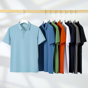 Polo de hombre de color sólido de alta calidad al por mayor bordado personalizado Impresión logotipo Polo formal Golf Polo camisas para hombre - Product Image 1