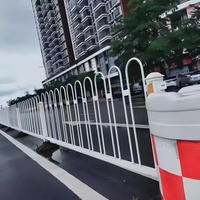 Barrière de sécurité routière en acier la plus vendue, barrière anti-choc extérieure, sécurité routière, extensible, non-réfléchissante, haute résistance aux impacts, galvanisée à chaud