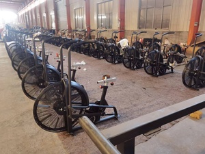 Vélo d'air de fitness haut de gamme <span class=keywords><strong>pour</strong></span> salle de sport commerciale, équipement de <span class=keywords><strong>musculation</strong></span>, vélo d'air à résistance par ventilateur <span class=keywords><strong>pour</strong></span> l'entraînement - Product Image 4
