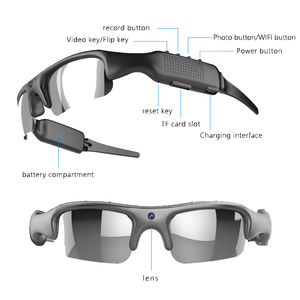 Thông Minh Kính mắt thông minh Glass Video Recorder Kính thể thao với máy ảnh 1080p Video Sunglass cho câu cá lái xe cưỡi xe máy - Product Image 2