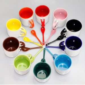 Haga e imprima sus propias tazas de café <span class=keywords><strong>con</strong></span> <span class=keywords><strong>foto</strong></span> de logotipo <span class=keywords><strong>con</strong></span> sublimación de cuchara - Product Image 6