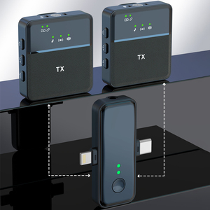 ไมโครโฟนไร้สายดิจิตอลระยะไกลรุ่นใหม่ขายดี K35 Pro SX8 SX9 SX31 ไมโครโฟนแบบหนีบปกเสื้อ ช่องเสียบ 3.5 มม. ขายส่ง - Product Image 4