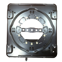 Siège de voiture rotatif universel, 360 degrés, base tournante, avec poignée de contrôle de fil, accessoire pour voiture, pour RV, SUV, MPV