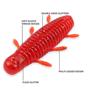 เหยื่อล่อปลาซิเคด้าแบบหลายขาใหม่วัสดุพีวีซีแบบจมน้ำอย่างช้าๆเพื่อดึงดูดปลาเทราท์เอเชีย<span class=keywords><strong>ปลา</strong></span><span class=keywords><strong>กะพง</strong></span>ขาวดำสำหรับตกปลาบนถนน - Product Image 3