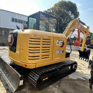 Excavatrice sur chenilles Cat305.5e d'occasion en bon état, mini-pelleuse d'origine japonaise Cat305.5e à vendre - Product Image 2