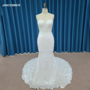 Vente en gros <span class=keywords><strong>robes</strong></span> <span class=keywords><strong>de</strong></span> <span class=keywords><strong>mariée</strong></span> classiques modernes pour femmes robe <span class=keywords><strong>de</strong></span> <span class=keywords><strong>mariée</strong></span> dos nu à fermeture éclair robe <span class=keywords><strong>de</strong></span> noiva lssm014 appliques en dentelle mère <span class=keywords><strong>mariée</strong></span> - Product Image 2