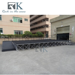 Wholesale Stage Portable Stage Event Stage <b>Kit</b> Modular Stage Platform with Staircases and Slopes for Outdoor Events - Product Image 3