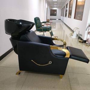 Fauteuil de lavage professionnel pour salon de coiffure avec bac intégré - Product Image 5