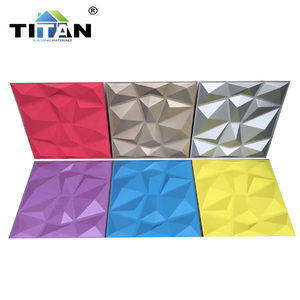 Papel tapiz de <span class=keywords><strong>vinilo</strong></span> de material PVC, <span class=keywords><strong>panel</strong></span> de pared 3d para decoración de <span class=keywords><strong>baño</strong></span> - Product Image 6