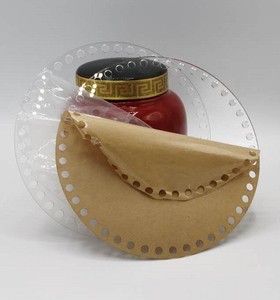 Plaque acrylique ronde, <span class=keywords><strong>sac</strong></span> tissé, perforation personnalisée, plaque en forme <span class=keywords><strong>de</strong></span> cœur, carrée, ovale, film haute perméabilité - Product Image 2