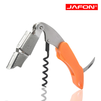 Ouvre-bouteille personnalisé avec logo, accessoires de bar et de cuisine, ensemble en acier inoxydable 304, durable, Guangdong, ouvre-bouteille JAFON