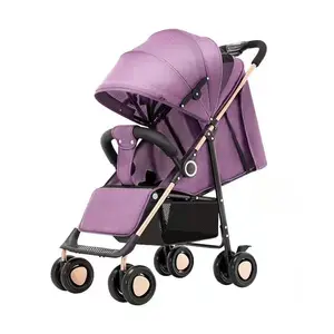 Novo carrinho de bebê carrinho de passeio/carrinho de bebê 3 em 1 legal de luxo para venda