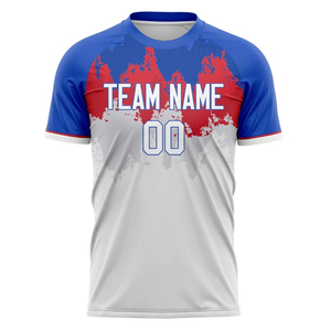 New Season Soccer Jersey Custom Best Quality Lightweight Polyester Fabric Sportswear <b>T</b> <b>Shirts</b> For Men Available in all Print - Product Image 1