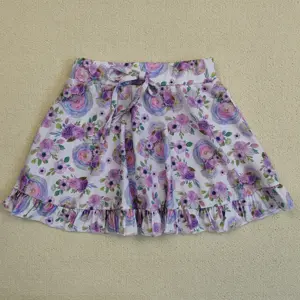 Wholesale Butterfly Skirts Set Youth Kids Tennis Gymnastics Clothing Tennis Baby Girl Bodysuit Dress