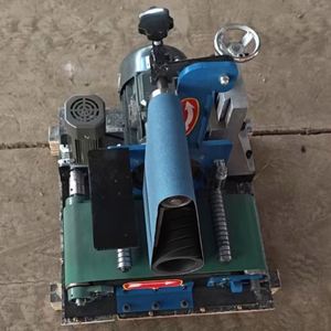 200mm Industrial Sheet Automatic Surface Deburring Flat Aluminium Section End Steel Metal Polishing Machine for Metal - Product Image 1