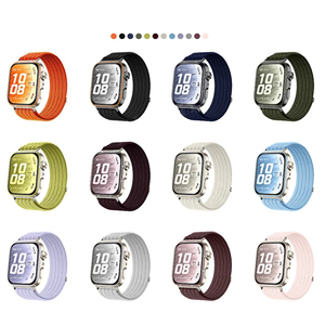 Nouveau bracelet de montre tressé en nylon souple et respirant Upro pour Huawei 5 Pro/5/4 Pro/4/3 – Bracelet de remplacement léger - Product Image 5