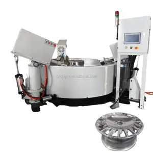 wheel hub polishing machine automatic deburring grinding machine for alloy rim repair machinery