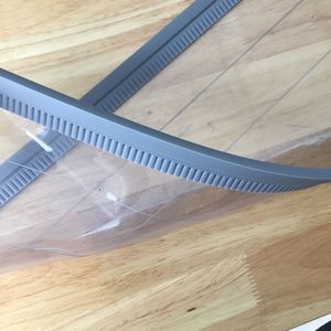 Trung Quốc Nhà máy cung cấp rõ ràng <span class=keywords><strong>PVC</strong></span> Dải rèm từ cuộn cho nhà sử dụng tùy chỉnh cắt và đúc dịch vụ có sẵn - Product Image 1