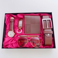 Montres mécaniques de haute qualité avec logo personnalisé EYKI, ensemble avec boîte, bracelet en cuir pour homme, montre automatique, ensemble de bracelets en cuir