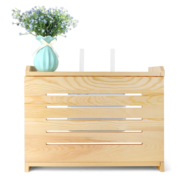 Wall Shelf WiFi Router Storage Box Mount Wireless Router Shelf Creative Decorative Storage Box