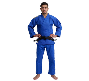 ชุดยูโดมาตรฐาน <span class=keywords><strong>IJF</strong></span> ผ้าฝ้าย 450GSM สำหรับการแข่งขันและการฝึกซ้อม - Product Image 1