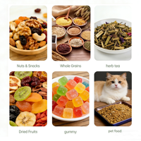 Sacs à nourriture pour animaux de compagnie imprimés sur mesure de qualité alimentaire, sachets refermables en Mylar, pochettes refermables avec fermeture à glissière, taille et couleur personnalisables