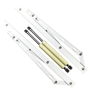 آلية رفع سرير حديدي للبالغين بسعر تنافسي من المصنع، تصميم مخفي لتوفير المساحة وسهولة التركيب، متوفر باللونين الأسود والأبيض - Product Image 2