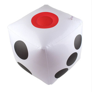 Inflatable Toy Dice 35mm40mm PVC Children's Play Equipment For Chess Card Games Unisex Age 2 4 Years - Product Image 5